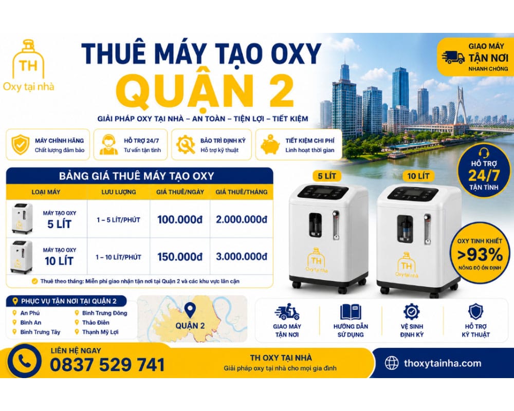 Thuê máy tạo oxy quận 2 1 Thuê máy tạo oxy quận 2