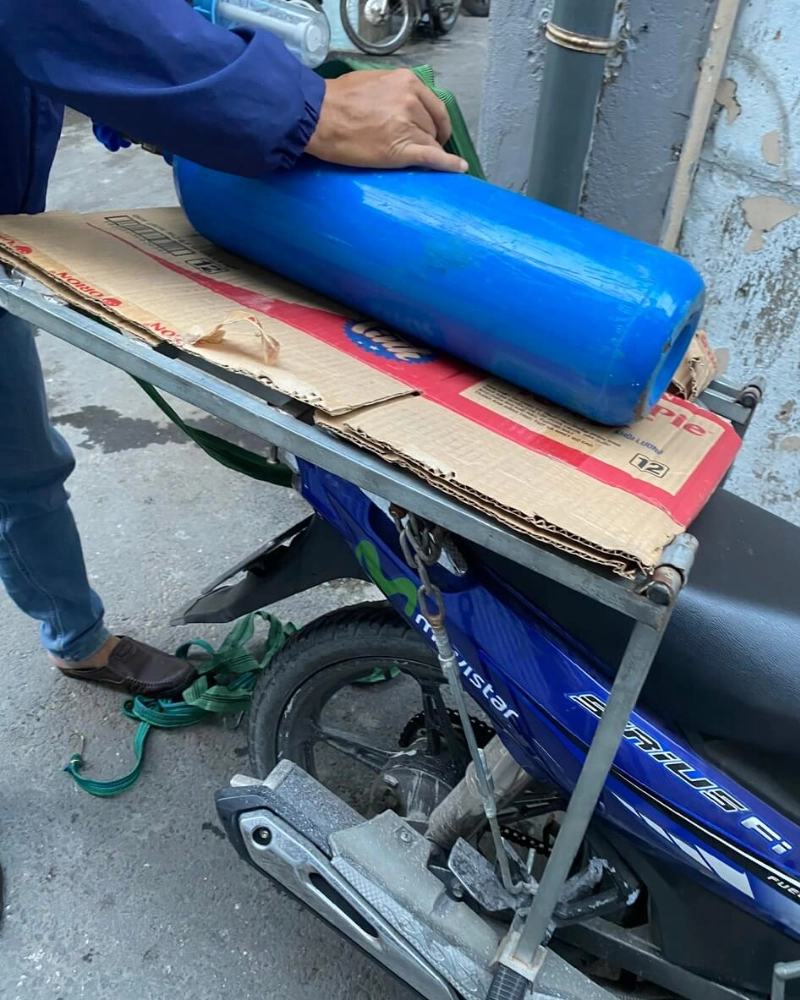 Thuê bình oxy Quận 12