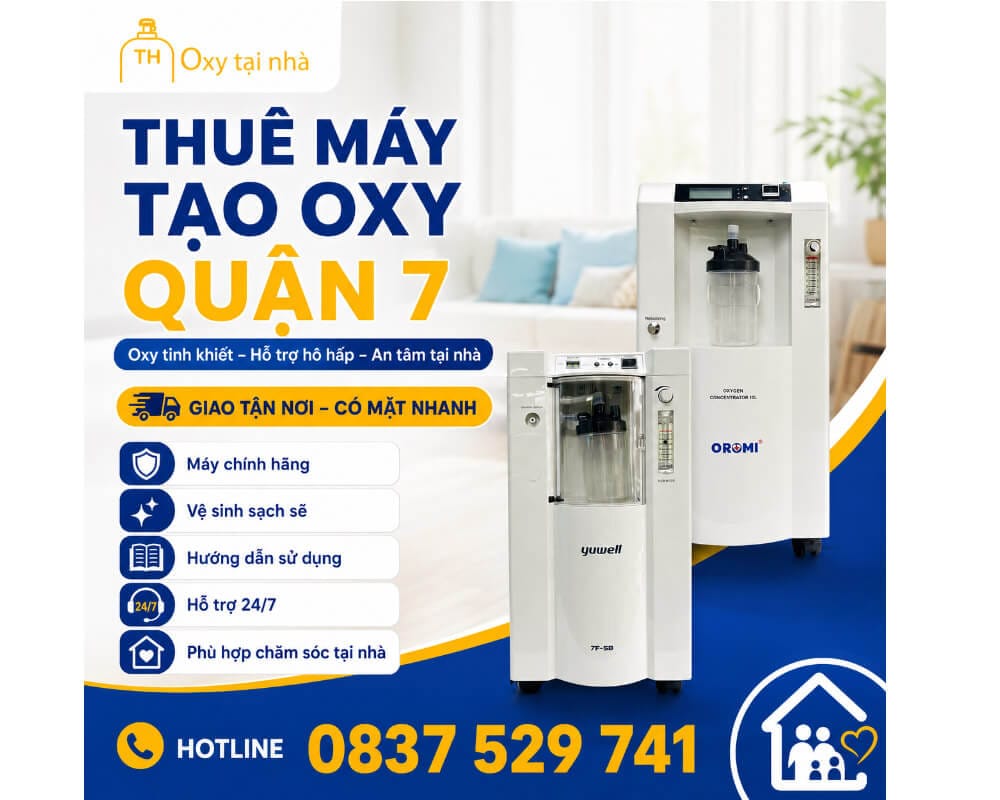 Lắp đặt máy tạo oxy quận 7 tại Tân Thuận