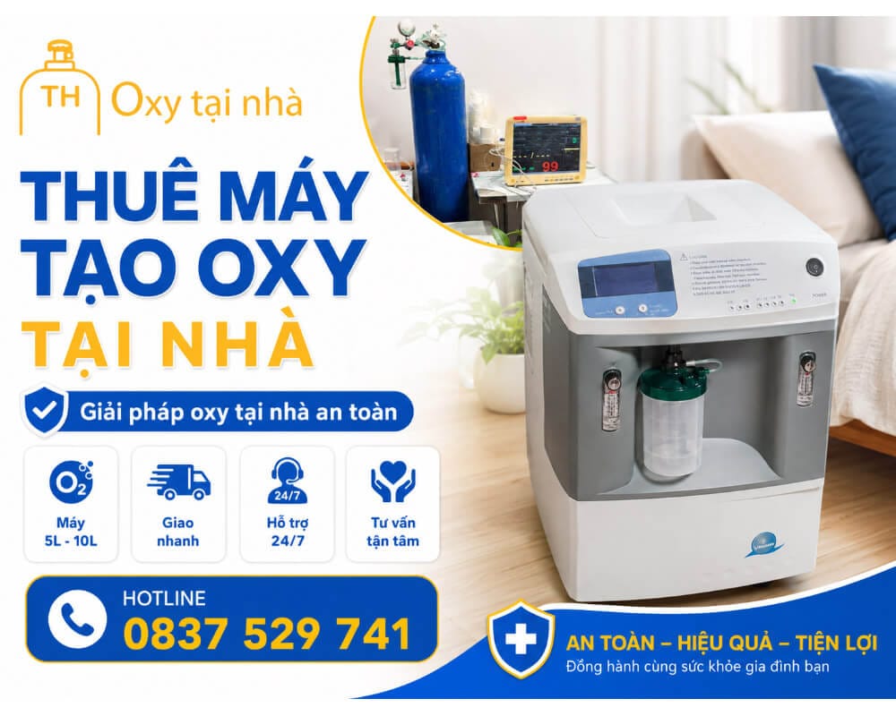 Máy trợ oxy quận Phú Nhuận