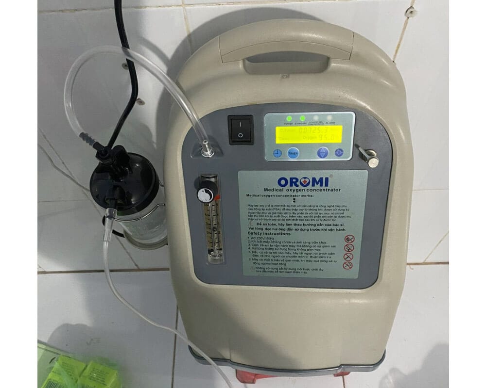 Thuê máy tạo oxy quận 8 tại nhà
