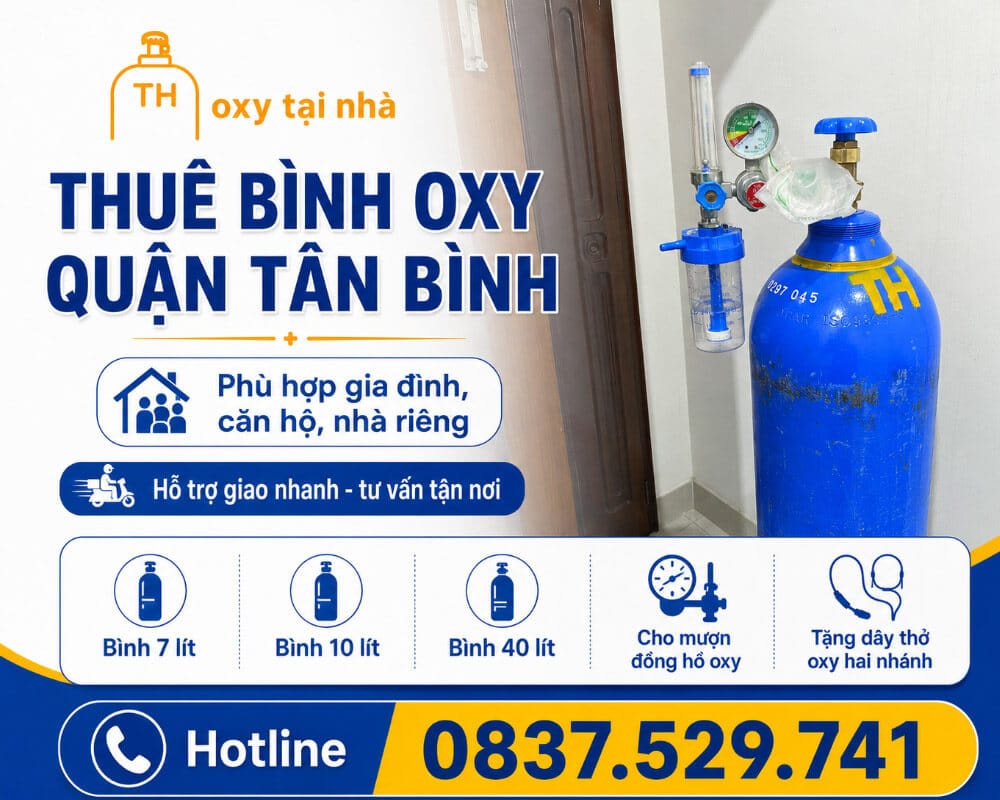 lắp đặt oxy tại Tân Bình