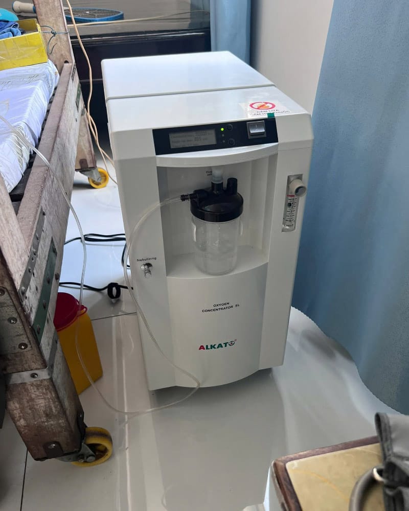 Lắp đặt máy tạo oxy 5 lít