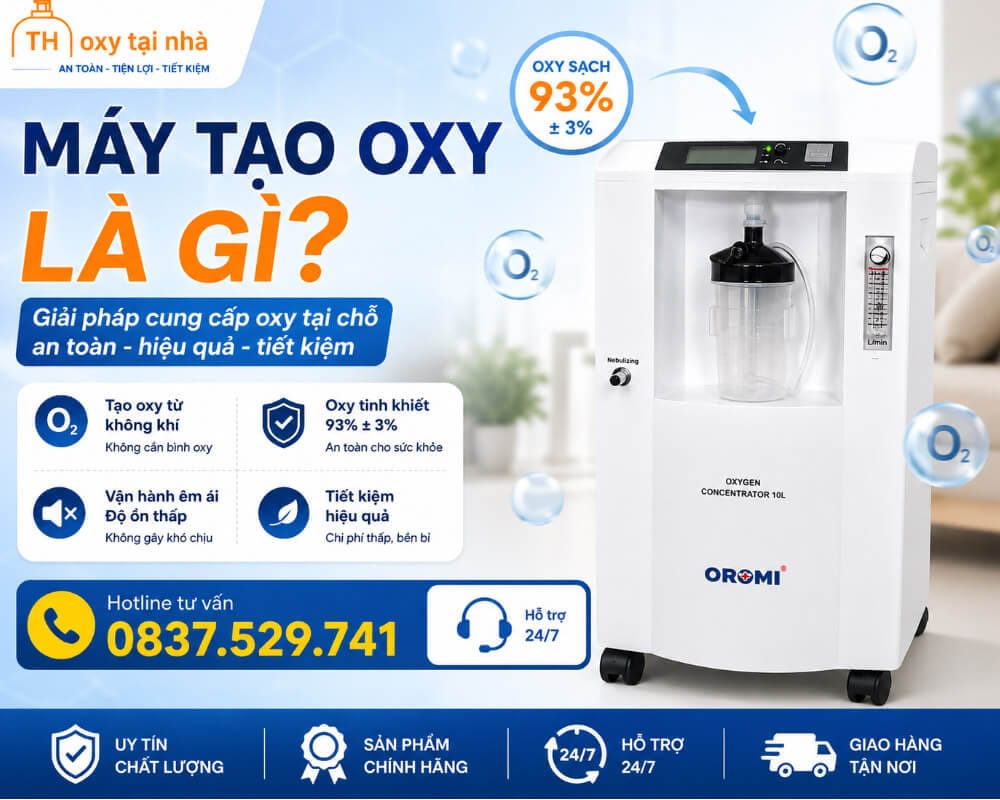 Máy tạo oxy là gì